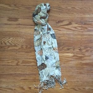 Umbrella scarf!